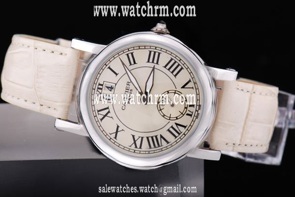 Cartier Pasha de Cartier W31005H3 Stainless Steel Case Round Mens Watch