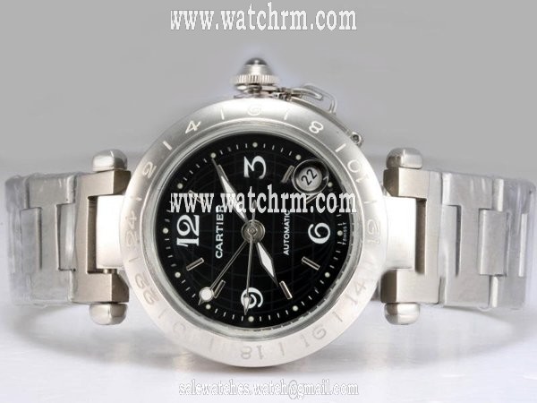 Cartier Pasha de Cartier W31076M7 Round Mens Automatic Watch