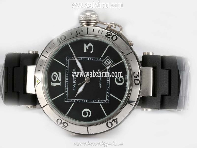 Cartier Pasha de Cartier W31077U2 Automatic Mens Round Watch