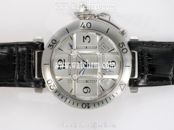 Cartier Pasha de Cartier wj11932g White Dial Automatic 36mm Watch