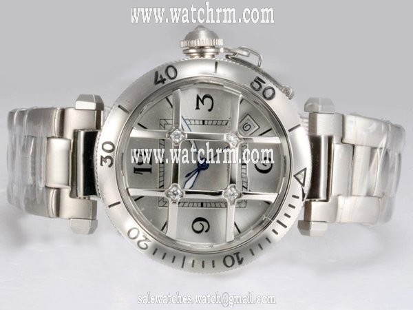 Cartier Pasha de Cartier WJ11934G 36mm Stainless Steel Case Watch