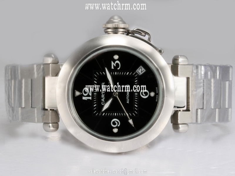 Cartier Pasha de Cartier WJ124028 Stainless Steel Case Round Watch