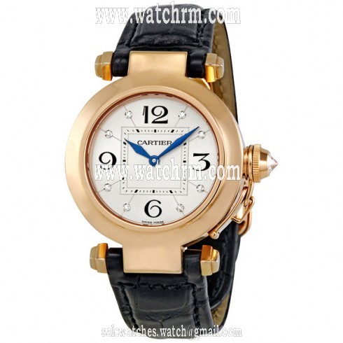 Cartier Pasha Diamond Ladies  Watch WJ11913G