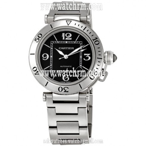 Cartier Pasha Seatimer Steel Men's Watch W31077M7