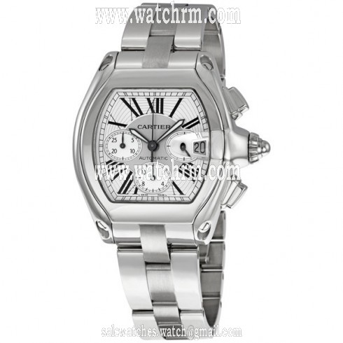 Cartier Roadster Chronograph Men's Watch W62019X6