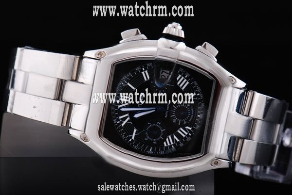 Cartier Roadster w62020x6 Stainless Steel Case 40x47mm Watch