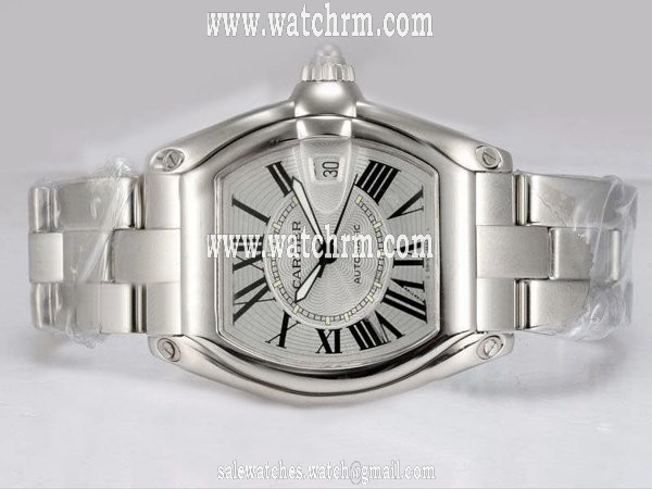 Cartier Roadster W6206017 Automatic Stainless Steel Bezel Mens Watch