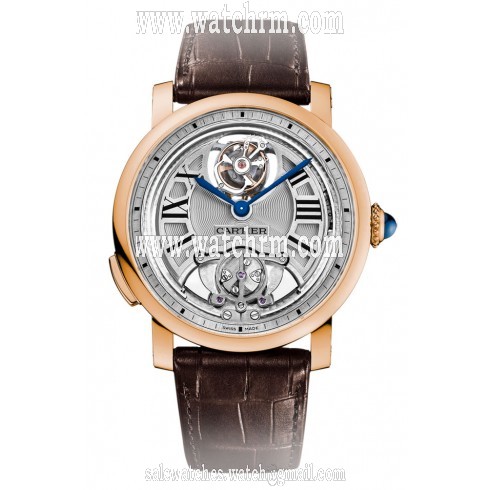 Cartier Rotonde de Cartier Minute Repeater Flying Tourbillon Men's Watch W1556229