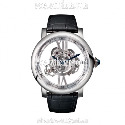 Cartier Rotonde Skeleton Dial Men's Watch W1556250