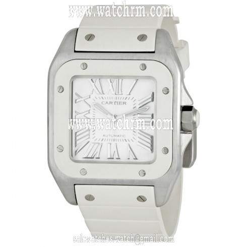 Cartier Santos 100 Medium Ladies Watch W20122U2