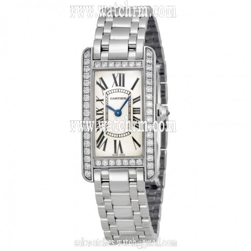 Cartier Tank Americaine Ladies Watch WB7073L1
