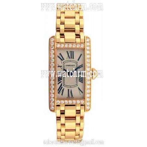 Cartier Tank Americaine Ladies Watch WB7072K2
