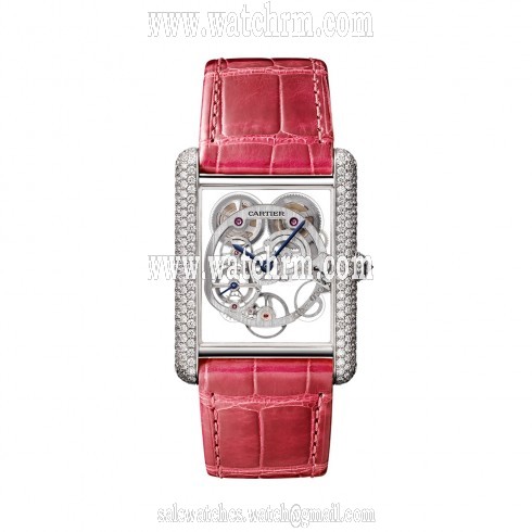 Cartier Tank Louis Skeleton Dial Ladies Watch HPI00705