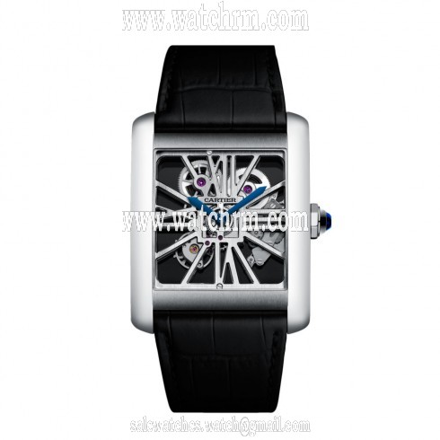Cartier Tank MC Skeleton Dial Men's Watch W5310026