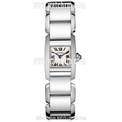 Cartier Tankissime 18kt White Gold Mini Ladies Watch W650029H