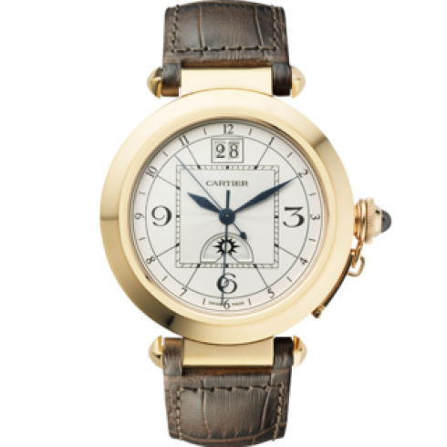 Cartier Pasha 18kt Rose Gold Case Men's Watch W3109151