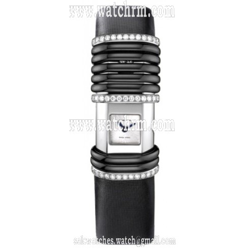 Cartier Declaration Black and Diamond Rings Ladies Watch WT0005500