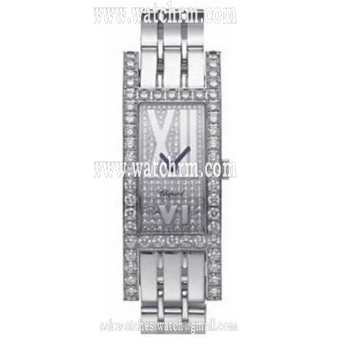 Chopard Classique Femme Diamond Dial White Gold Stainless Seel Ladies Watch 109052-1001