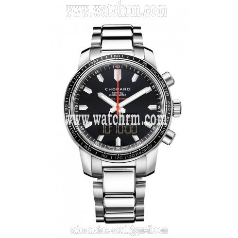 Chopard Grand Prix Black Dial Digital-Analog Chronograph Men's Watch 158518-3001