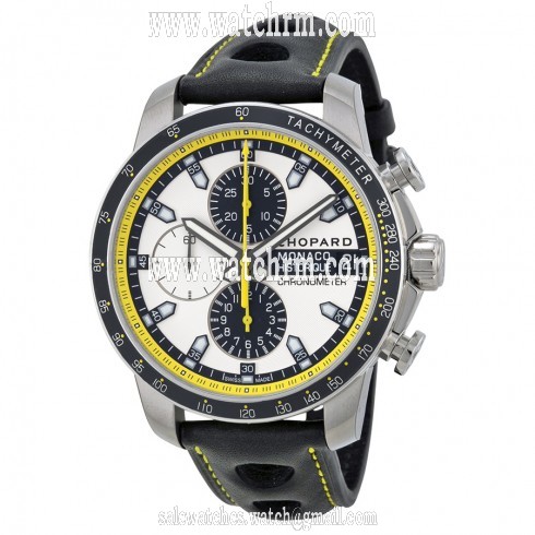 Chopard Grand Prix de Monaco Silver Dial Chronograph Automatic Men's Watch 168570-3001