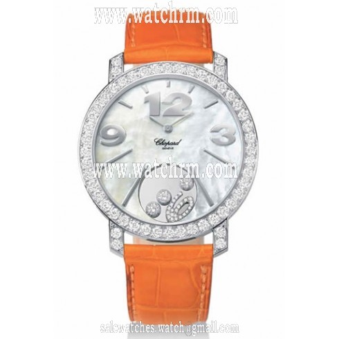 Chopard Happy Diamonds Mother of Pearl Diamond Dial Ladies Watch 207450-0001