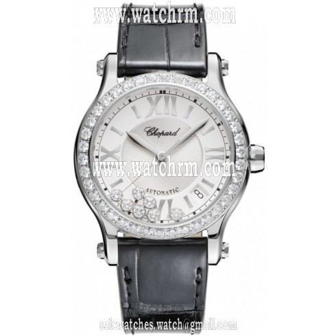 Chopard Happy Sport 36 mm Diamond Automatic Ladies Watch 278559-3003