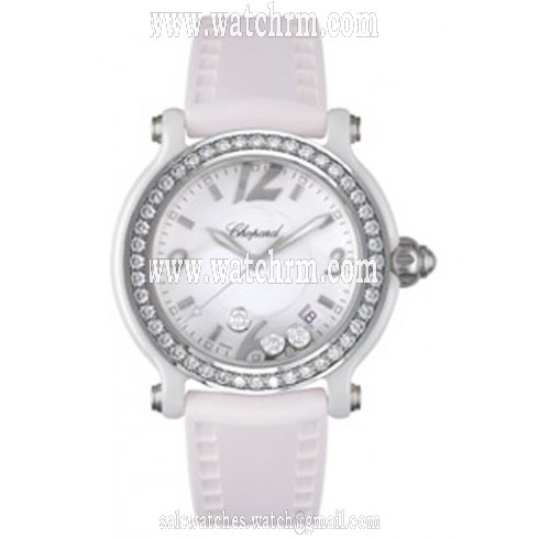 Chopard Happy Sport Ceramic Ladies Watch 288507-9012