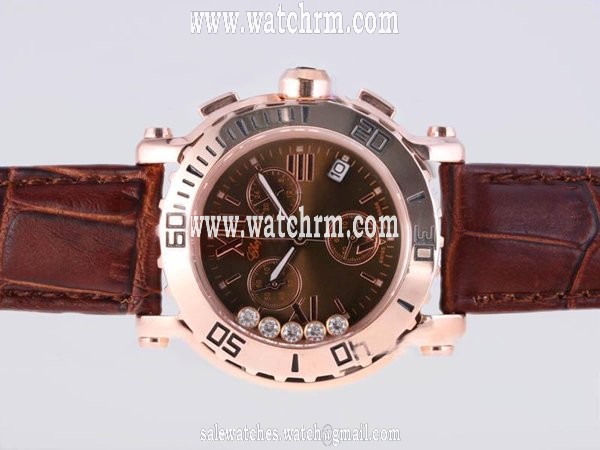 Chopard Happy Sport Chronograph 283581-5004 Quartz 36mm Watch