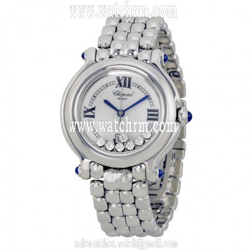 Chopard Happy Sport Diamond Steel Ladies Watch 278236-3005