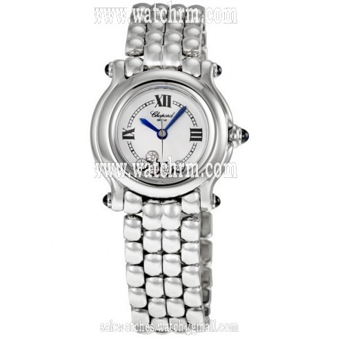 Chopard Happy Sport Diamond Steel Ladies Watch 27/8250-23