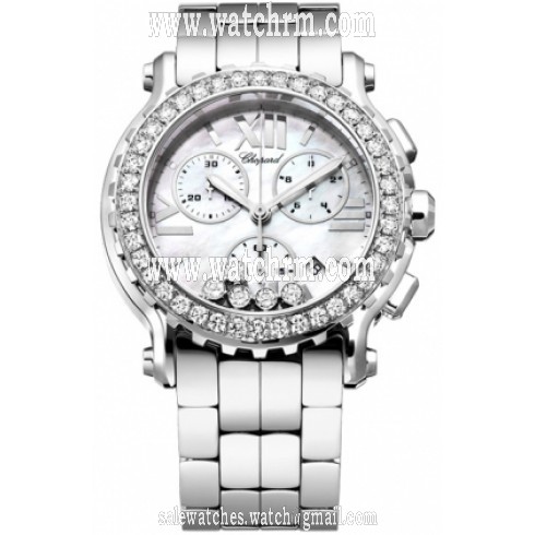 Chopard Happy Sport Mother of Pearl Chronograph Dial Mens Watch 288506-2005