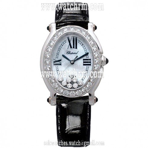 Chopard Happy Sport Oval Ladies Watch 2770002311WMP