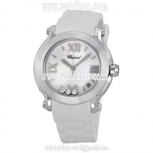 Chopard Happy Sport Round Ladies Watch 278475-3016