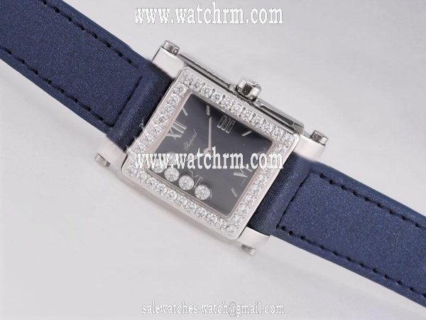 Chopard Happy Sport Square 278495-3001 36mm Quartz Womens Watch