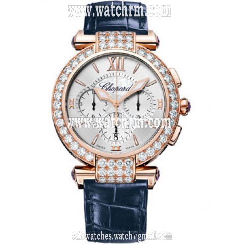 Chopard Imperiale Chronograph Diamond Mother of Pearl Dial Ladies Watch 384211-5003