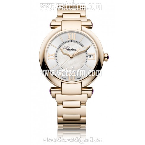 Chopard Imperiale Mother of Pearl Dial 18kt Rose Gold Ladies Watch 384241-5002