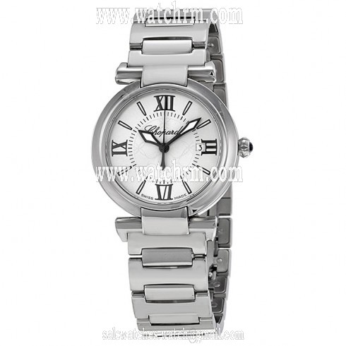 Chopard Imperiale Silver Dial Stainless Steel Ladies Watch 388541-3002