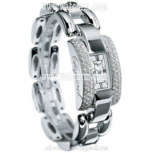 Chopard La Strada Diamond 18kt White Gold Ladies Watch 41/6547