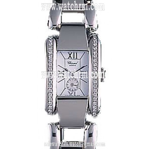Chopard La Strada Diamond Steel White Ladies Watch 41/8415