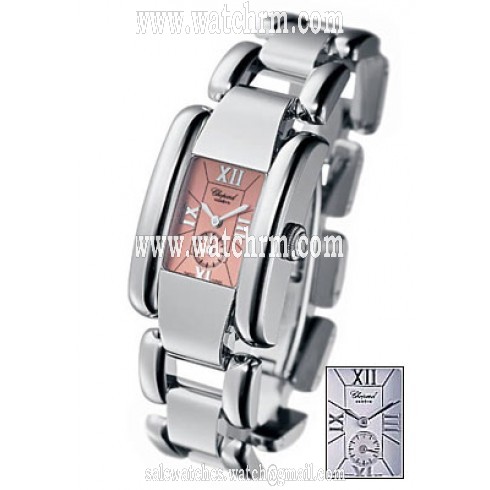 Chopard La Strada Steel White Ladies Watch 41/8380