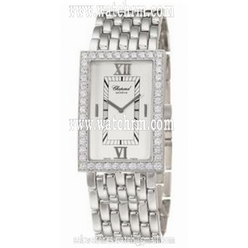 Chopard Les Classique Silver Dial White Gold Ladies Quartz Watch 143548-1002