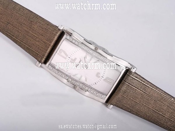 Chopard Les Classiques 139017-1001 Rectangle Womens Stainless Steel Case Watch