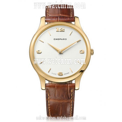 Chopard L.U.C Classic XP White Dial Rose Gold Men's Watch 161902-5001