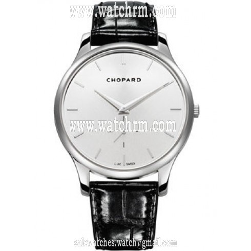 Chopard L.U.C. XPS Automatic Silver Dial 18 kt White Gold Men's Watch 161920-1004