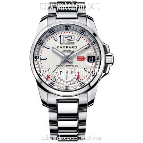 Chopard Mille Miglia GT XL Automatic White Dial Stainless Steel Men's Watch 158457-3002