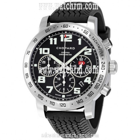 Chopard Mille Miglia Steel Black Rubber Chronograph Men's Watch 16/8920