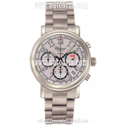 Chopard Mille Miglia Steel Silver Chronograph Men's Watch 15/8331-99