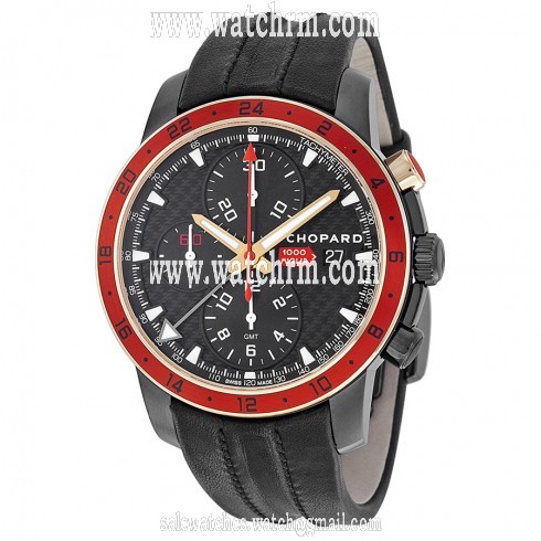 Chopard Mille Miglia Zagato Automatic Black Dial DLC-coated Stainless Steel Men's Watch 168550-6001