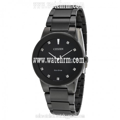 Citizen Axiom Black Dial Men's Watch AU1065-58G
