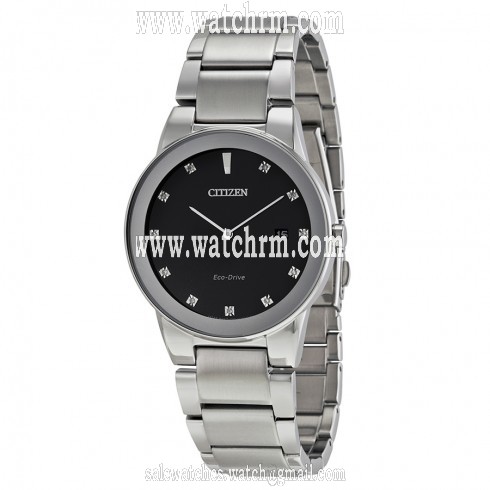 Citizen Axiom Eco-Drive Black Dial Men's Watch AU1060-51G